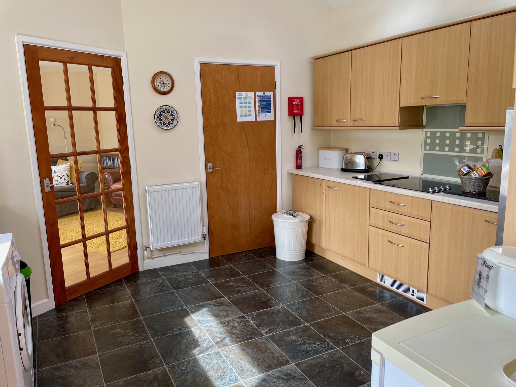 Kitchen showing cooking area